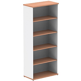 Flex Duo Wooden Office Bookcases