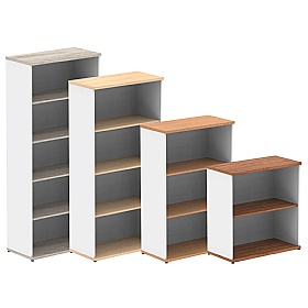 Flex Duo Wooden Office Bookcases