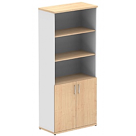 Flex Duo Wooden Office Combination Cupboards