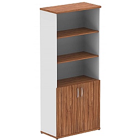 Flex Duo Wooden Office Combination Cupboards