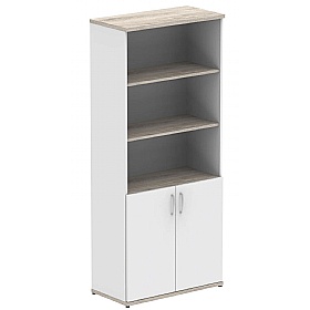 Flex Duo Wooden Office Combination Cupboards