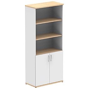 Flex Duo Wooden Office Combination Cupboards