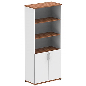 Flex Duo Wooden Office Combination Cupboards