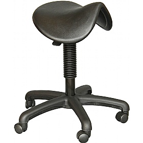 Saloon Polyurethane Saddle Stool