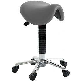 Saloon Vinyl Saddle Plus Stools - Office Chairs