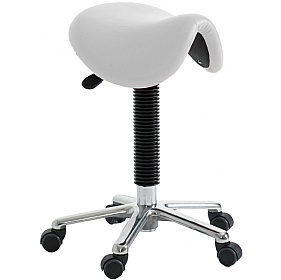 Saloon Vinyl Saddle Plus Stools - Office Chairs