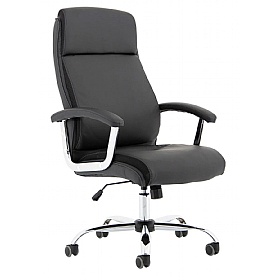 Hatley Faux Leather Executive Office Chair