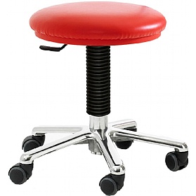 Clean Room Vinyl Stool with HEPA Air Filter