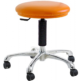 Clean Room Vinyl Stool with HEPA Air Filter