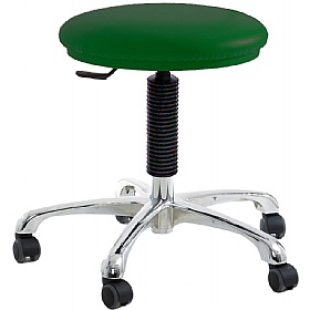 Clean Room Vinyl Stool with HEPA Air Filter