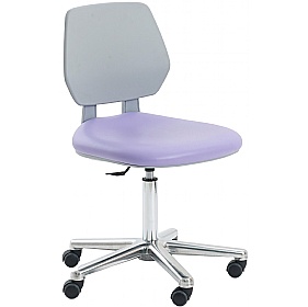 Clean Room Vinyl Operator Chair with HEPA Air Filter