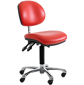 Dental Vinyl Operator Chairs - Office Chairs