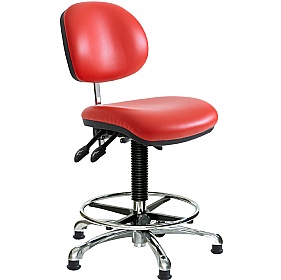 Dental Vinyl Draughtsman Chairs
