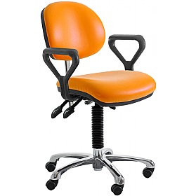 Dental Vinyl Operator Chairs - Office Chairs