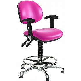Dental Vinyl Draughtsman Chairs