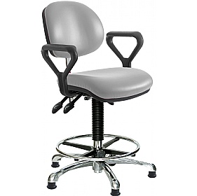Dental Vinyl Draughtsman Chairs