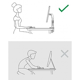 Leitz Ergo Single Monitor Arm - Office Accessories