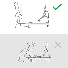 Leitz Ergo Dual Screen Laptop and Monitor Arm - Office Accessories