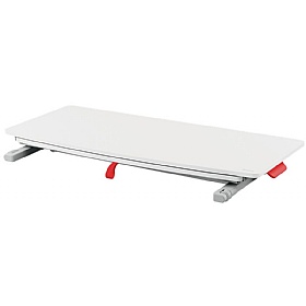 Leitz Ergo Cosy Standing Desk Converter with Sliding Tray - Office Accessories