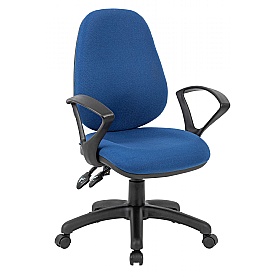 Contract Blue Operator Chairs