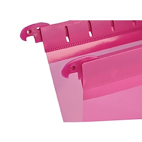 Rexel Multifile Secura Assorted Colours Foolscap Suspension Files - Pack of 10