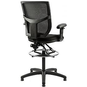 Ergo Mesh Back Draughtsman Chairs