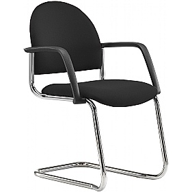 Arena Cantilever Meeting and Conference Chairs with Arms - Office Chairs