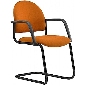 Arena Cantilever Stacking Meeting and Conference Chairs with Arms - Office Chairs
