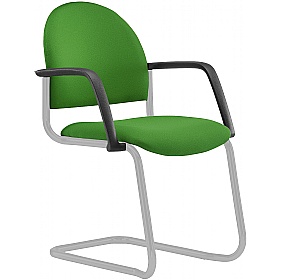 Arena Cantilever Stacking Meeting and Conference Chairs with Arms - Office Chairs