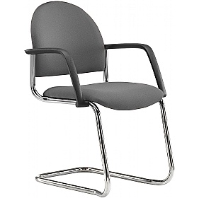 Arena Cantilever Stacking Meeting and Conference Chairs with Arms - Office Chairs