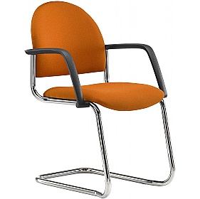 Arena Cantilever Stacking Meeting and Conference Chairs with Arms - Office Chairs