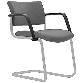 Arena Square Cantilever Meeting and Conference Chairs with Arms - Office Chairs