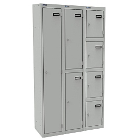 NEXT DAY Silverline Kontrax Metal Lockers