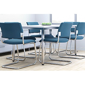 Arena Square Cantilever Stacking Meeting and Conference Chairs - Office Chairs