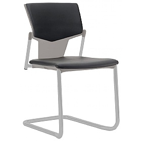 Ikon Plus Upholstered Cantilever Stacking Meeting and Conference Chairs