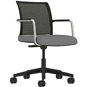 Jib Lite Mesh Back Swivel Meeting and Breakout Chairs - Meeting Room