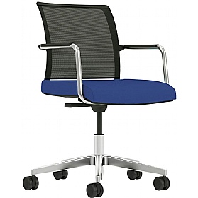 Jib Lite Mesh Back Swivel Meeting and Breakout Chairs - Meeting Room