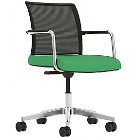 Jib Lite Mesh Back Swivel Meeting and Breakout Chairs - Meeting Room