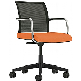 Jib Lite Mesh Back Swivel Meeting and Breakout Chairs - Meeting Room