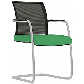 Jib Lite Mesh Back Cantilever Meeting and Conference Chairs - Office Chairs