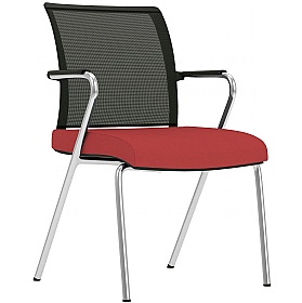 Jib Lite Mesh Back 4-Leg Meeting and Conference Chairs - Office Chairs