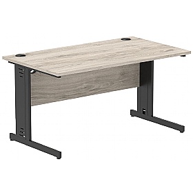 Syndicat Rectangular Cable Managed Office Desks