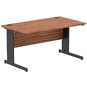 Syndicat Rectangular Cable Managed Office Desks