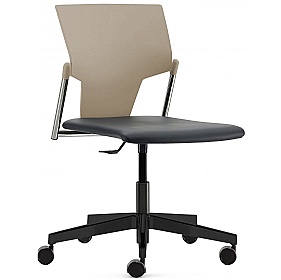 Ikon Upholstered Swivel Meeting and Breakout Chairs