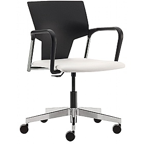 Ikon Upholstered Swivel Meeting and Breakout Chairs