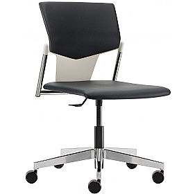 Ikon Plus Upholstered Swivel Meeting and Conference Chairs
