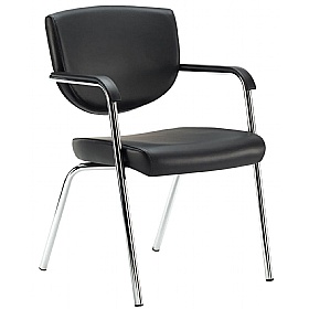 Key Low Back 4-Leg Meeting and Conference Chairs - Office Chairs
