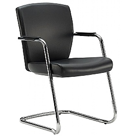 Key Full Back Cantilever Stacking Meeting and Conference Chairs - Office Chairs