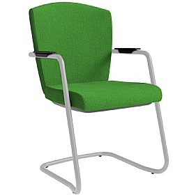 Key Full Back Cantilever Stacking Meeting and Conference Chairs - Office Chairs