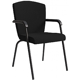 Key Full Back 4-Leg Meeting and Conference Chairs - Office Chairs